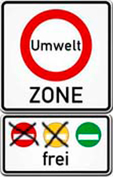 Logo Schild Umwelt